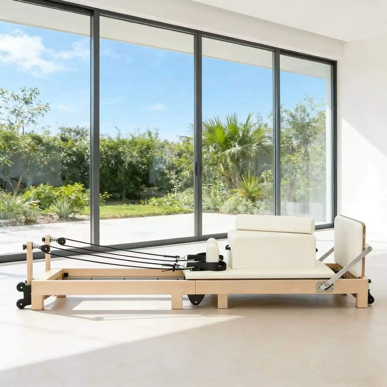 Private School Soft House Fold Pilate Reformer Yoga Big Fitness Equipment Pilate Core Bed