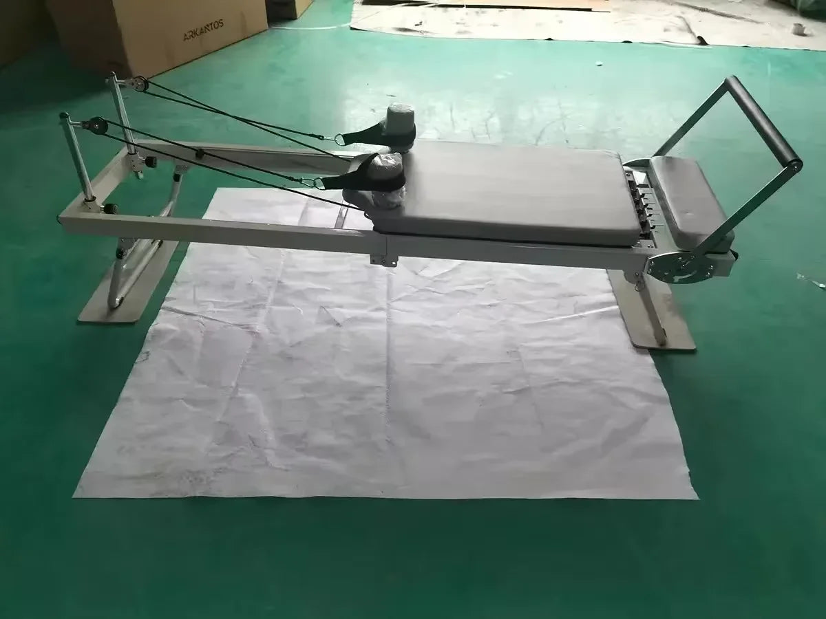 Large Folding Pilates Reformer Equipment Core Yoga Bed Home Fitness Weight Loss Steel ABS Steels Material Pilates Machine