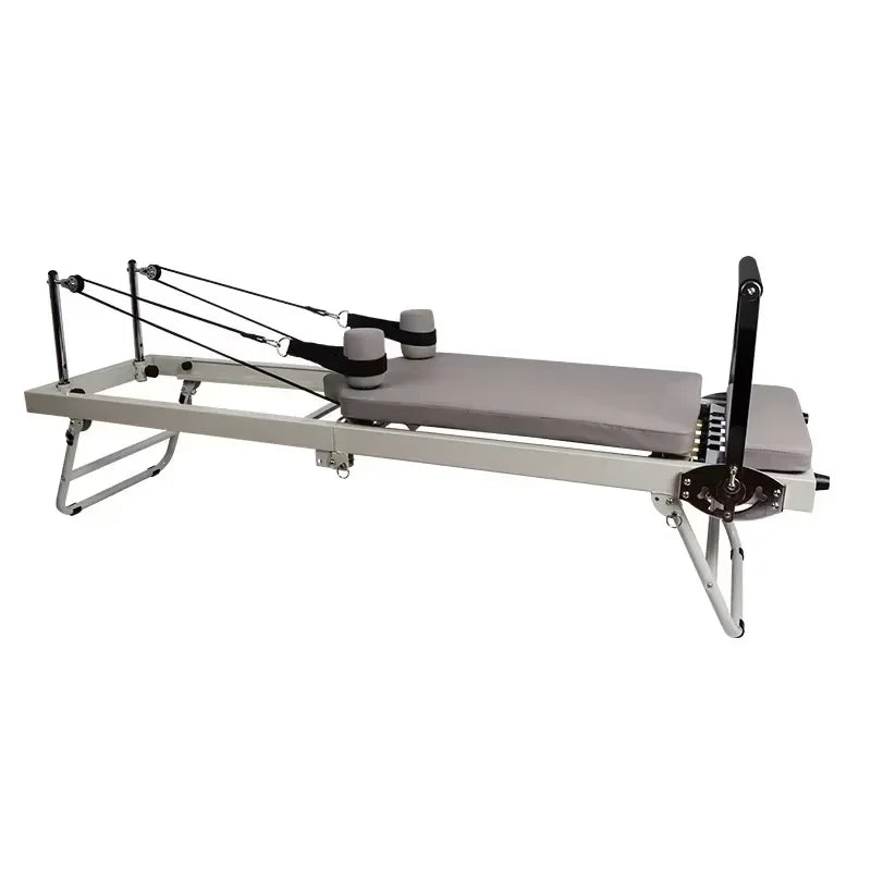 Large Folding Pilates Reformer Equipment Core Yoga Bed Home Fitness Weight Loss Steel ABS Steels Material Pilates Machine