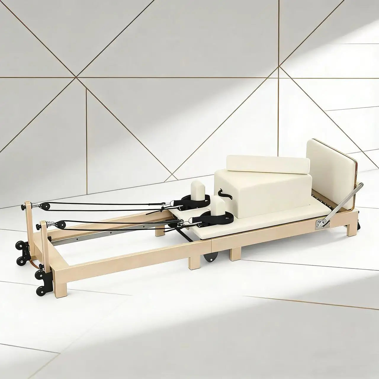 Private School Soft House Fold Pilate Reformer Yoga Big Fitness Equipment Pilate Core Bed