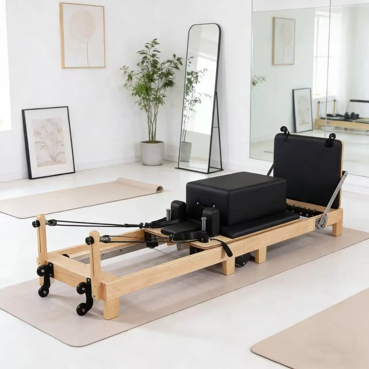 Private School Soft House Fold Pilate Reformer Yoga Big Fitness Equipment Pilate Core Bed
