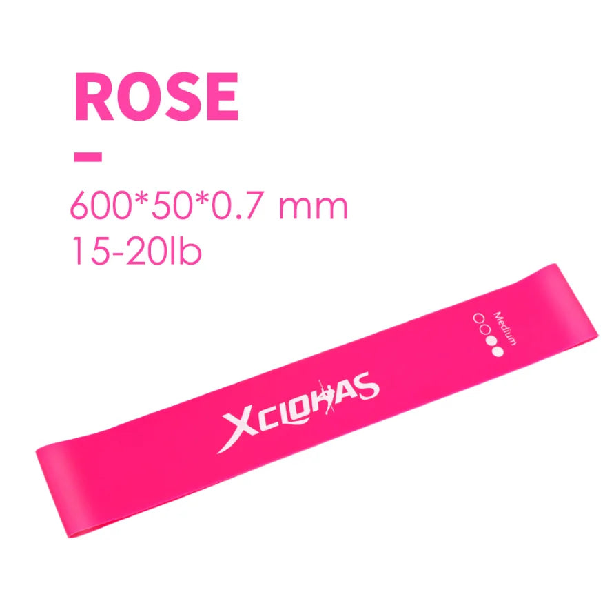 4 /5 Levels Yoga Resistance Rubber Bands Crossfit Exercise Rubber Band For Women Men Strength Training Fitness Gum Pilates Sport
