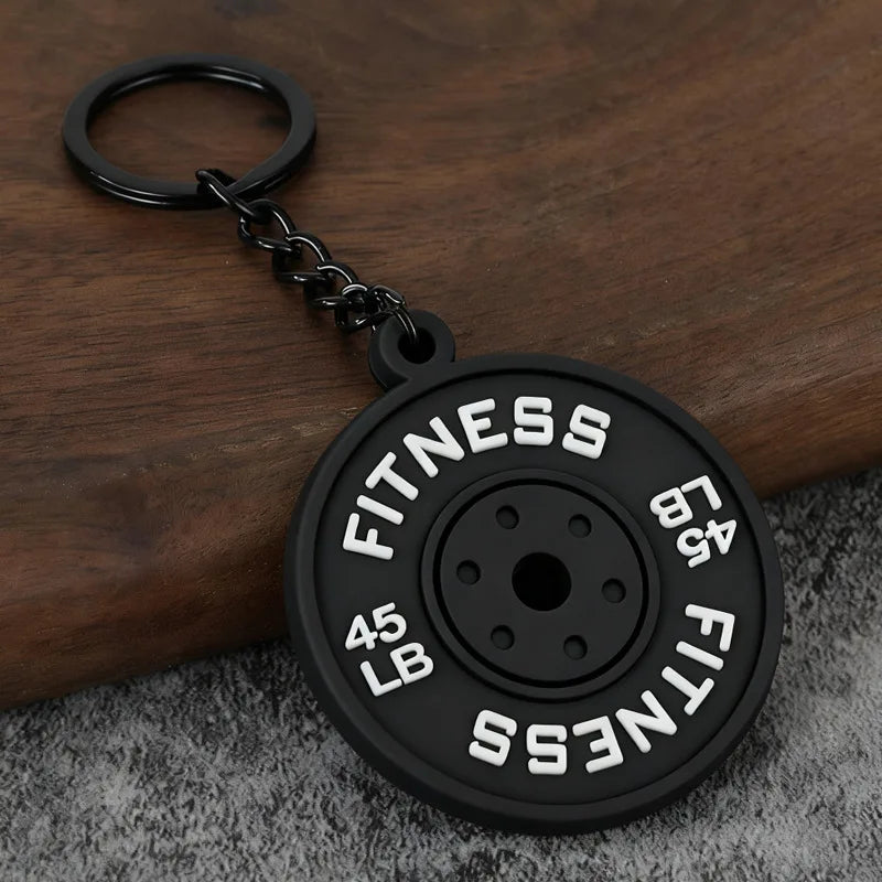 New Sports Key Chain Bag Pendant Combination Fitness Backpack Jewelry Men And Women Key Chain Accessories Pendant