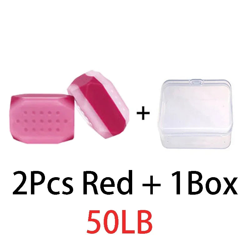 New Two Colors Jaw Exerciser Ball Men Wonem Jaw Facial Exerciser Face Muscle Trainer Workout Fitness Equipment Exerciser