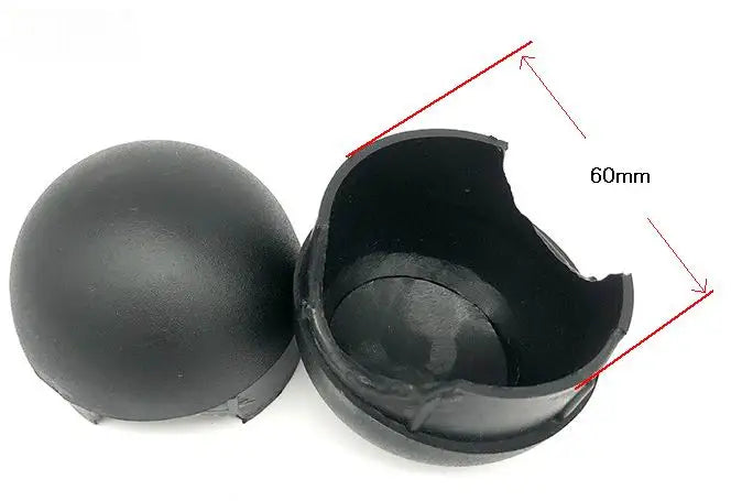 Ellipse Plastic Tube Plug, Metal Pipe Stopper, Square Sphericity Plugs, Fitness Equipment Accessories