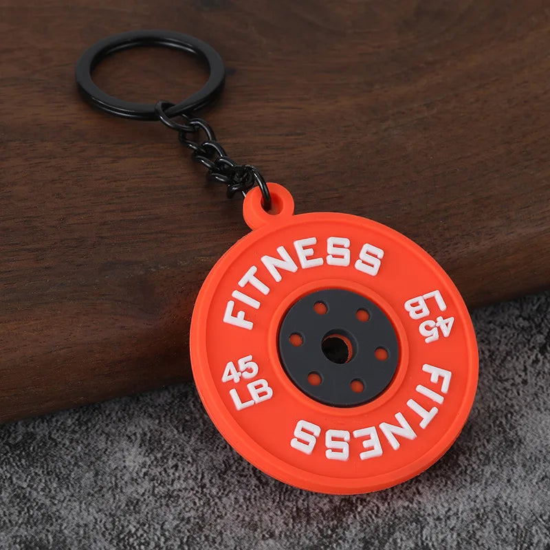 New Sports Key Chain Bag Pendant Combination Fitness Backpack Jewelry Men And Women Key Chain Accessories Pendant