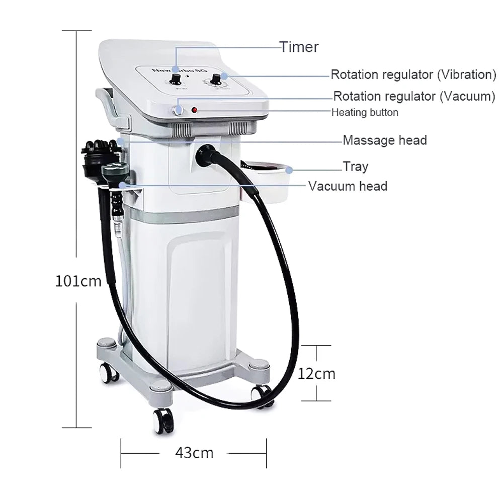 G8 High Frequency Vibrating Body Weight Loss Slimming Massager Fitness Cellulite Fat Reduce 8G Vacuum Heating Turbo Device Beaut