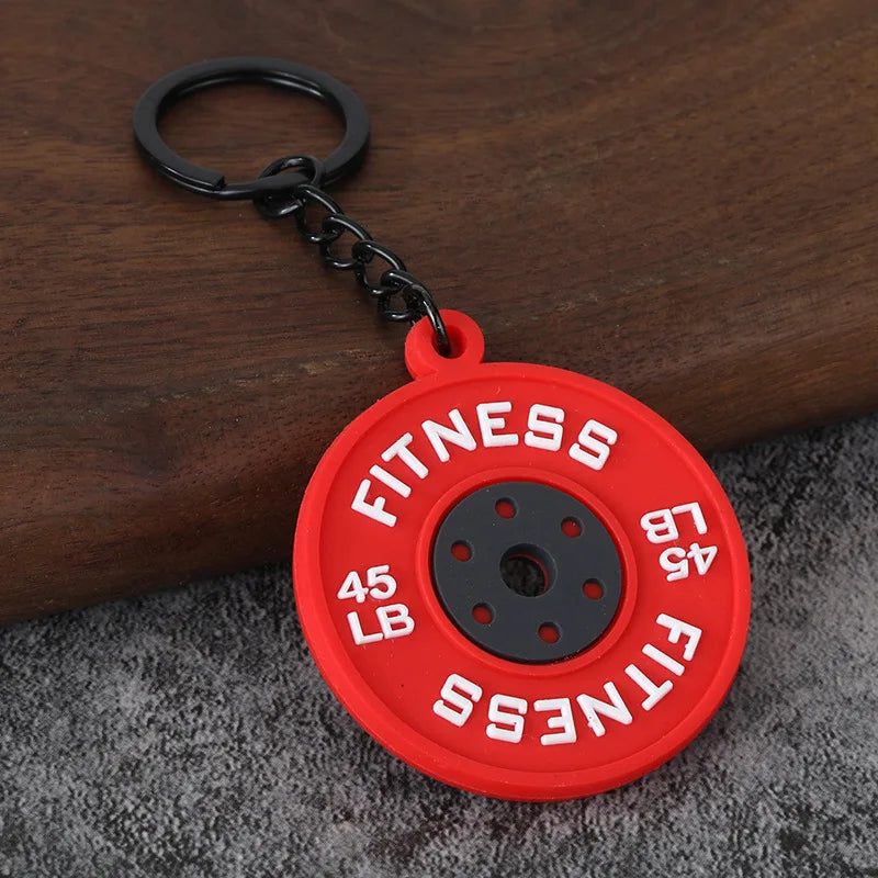 New Sports Key Chain Bag Pendant Combination Fitness Backpack Jewelry Men And Women Key Chain Accessories Pendant