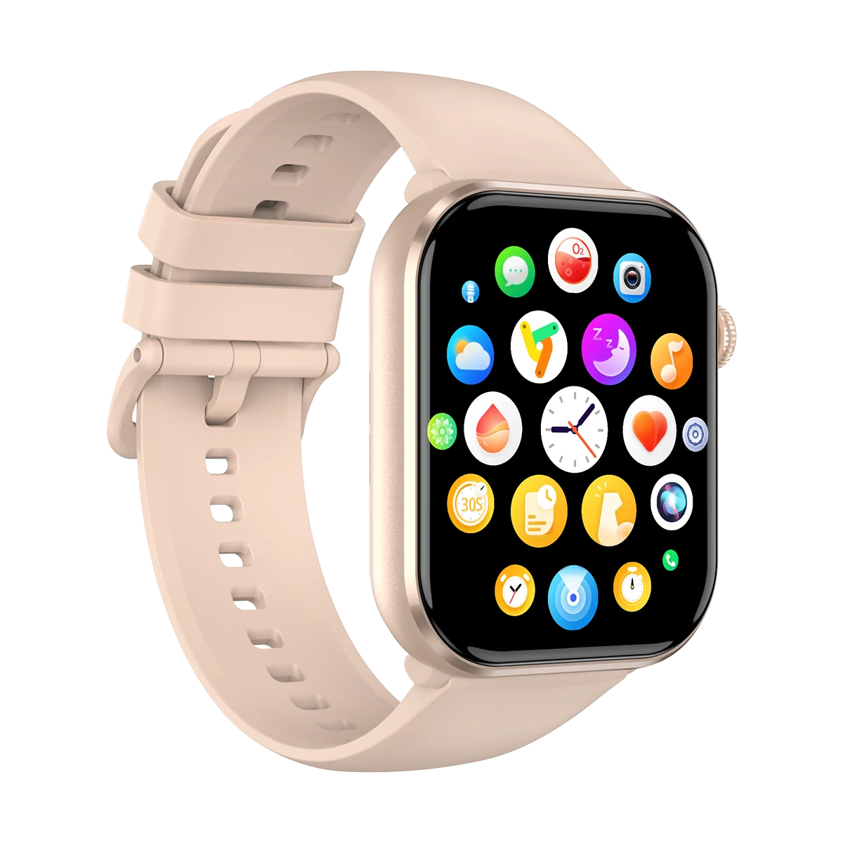 Blackview Smartwatch R60 Watch 1.96'' AMOLED Display 800mAh Bluetooth Phone Calls Health and Fitness Tracking