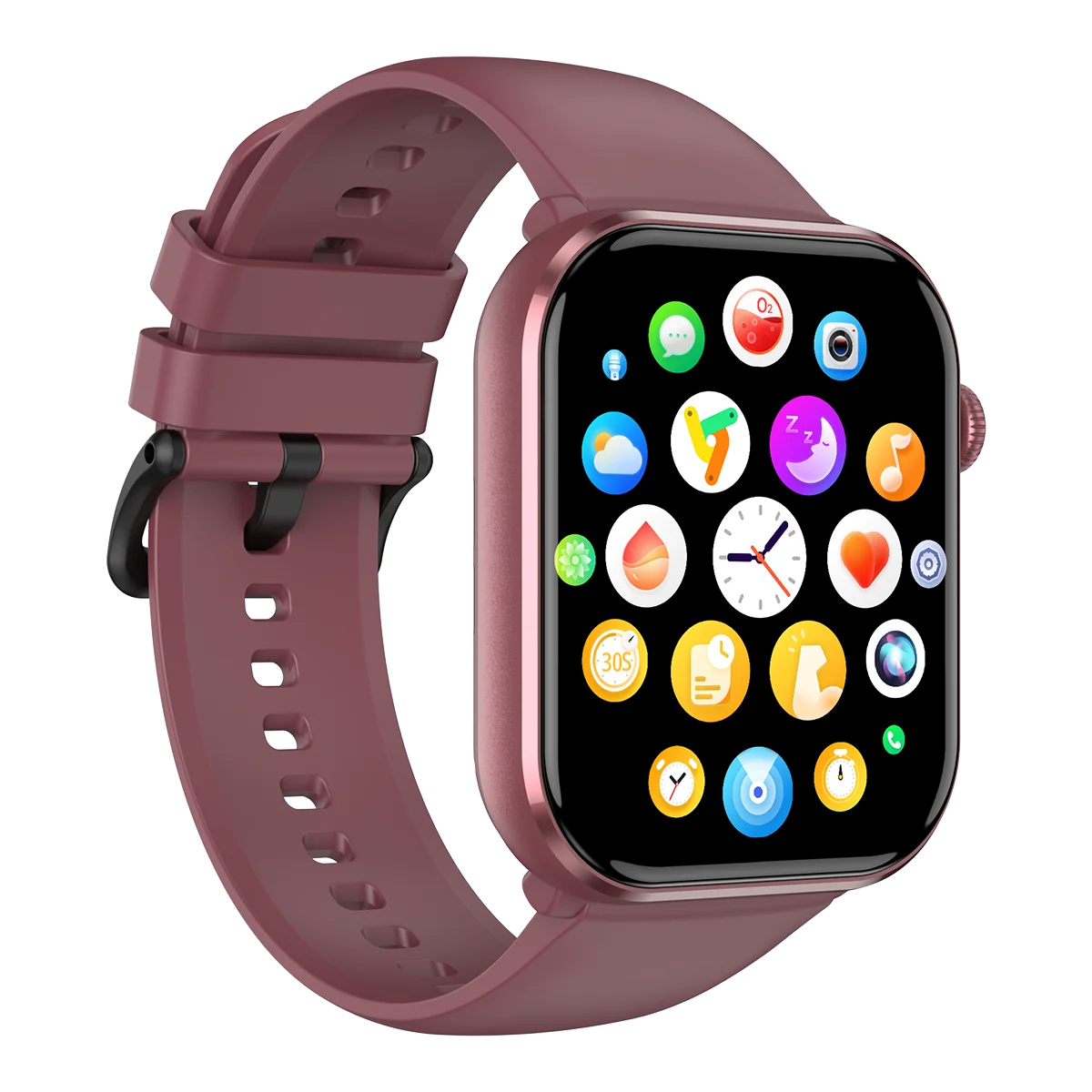 Blackview Smartwatch R60 Watch 1.96'' AMOLED Display 800mAh Bluetooth Phone Calls Health and Fitness Tracking