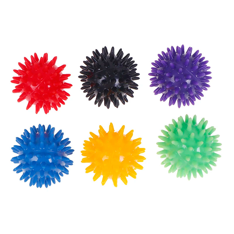 HOT SALE!Full Body Spiky Massage Hard Stress Ball 6cm For Fitness Sport Exercise Ball Hedgehog Sensory Training Grip the Ball