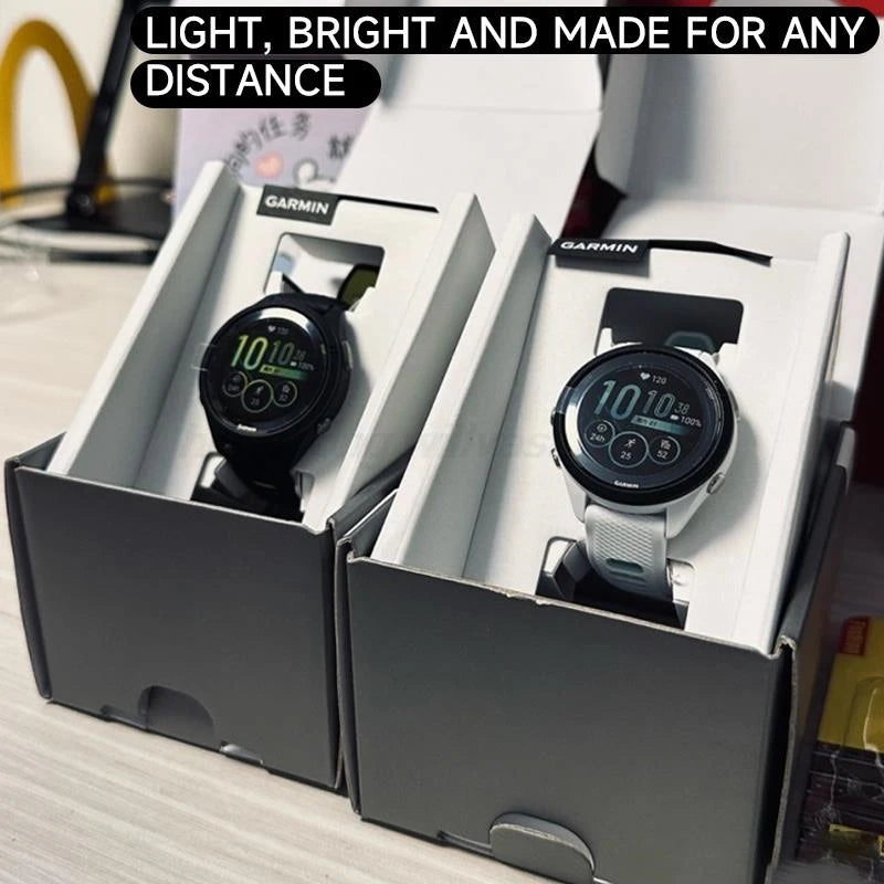 Garmin Forerunner 265 Running Smartwatch 1.3'' Colorful AMOLED Display GPS 13 Days Battery Life Sleep Monitoring Fitness Tracker