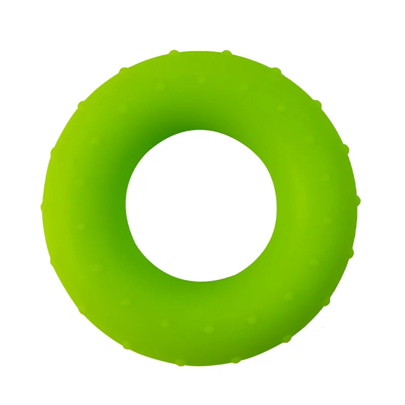 Silica Gel Hand Grip Ring Men Women Gym Fitness Finger Heavy Exerciser Ball Strength Muscle Recovery Gripper Trainer