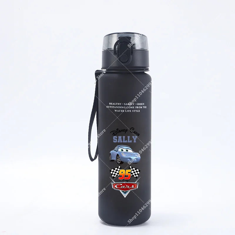 650ML Lightning McQueen Water Cup Boys Cartoon Anime Frosted Sport Water Bottle Adult Portable Outdoor Sport Fitness Jug Gift