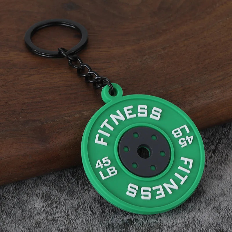 New Sports Key Chain Bag Pendant Combination Fitness Backpack Jewelry Men And Women Key Chain Accessories Pendant