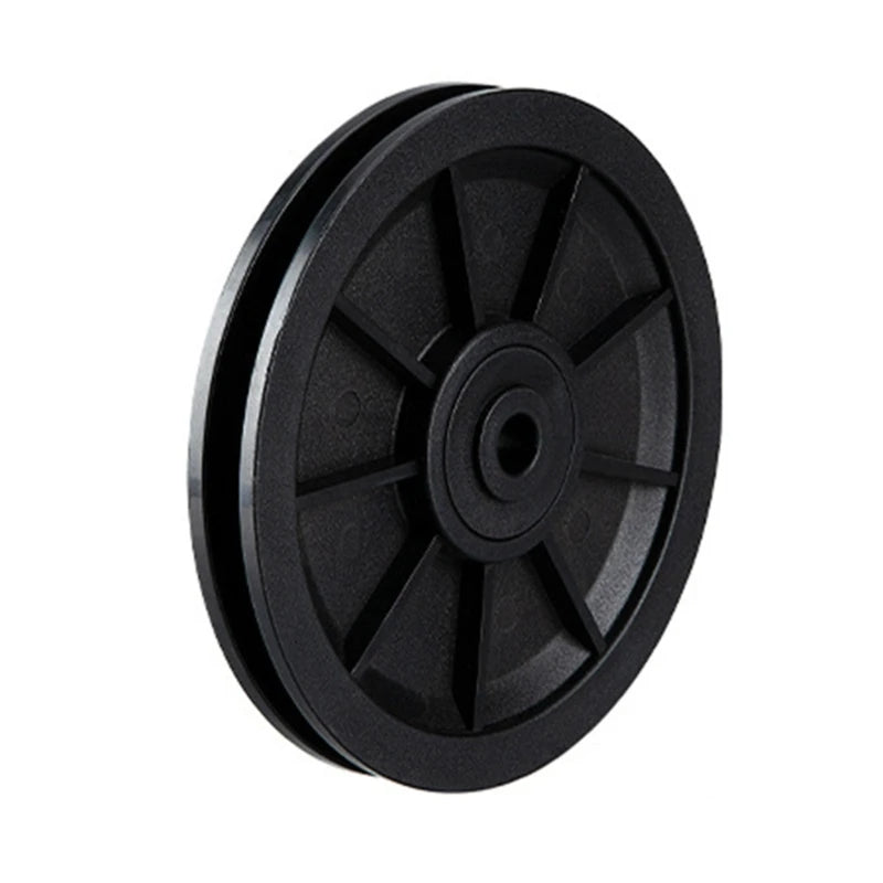 Nylon Bearing Pulley Wheel Round Fitness Pulley Wheel Bearing Replacement Gym Fitness Equipment Cable Machine Spare Part