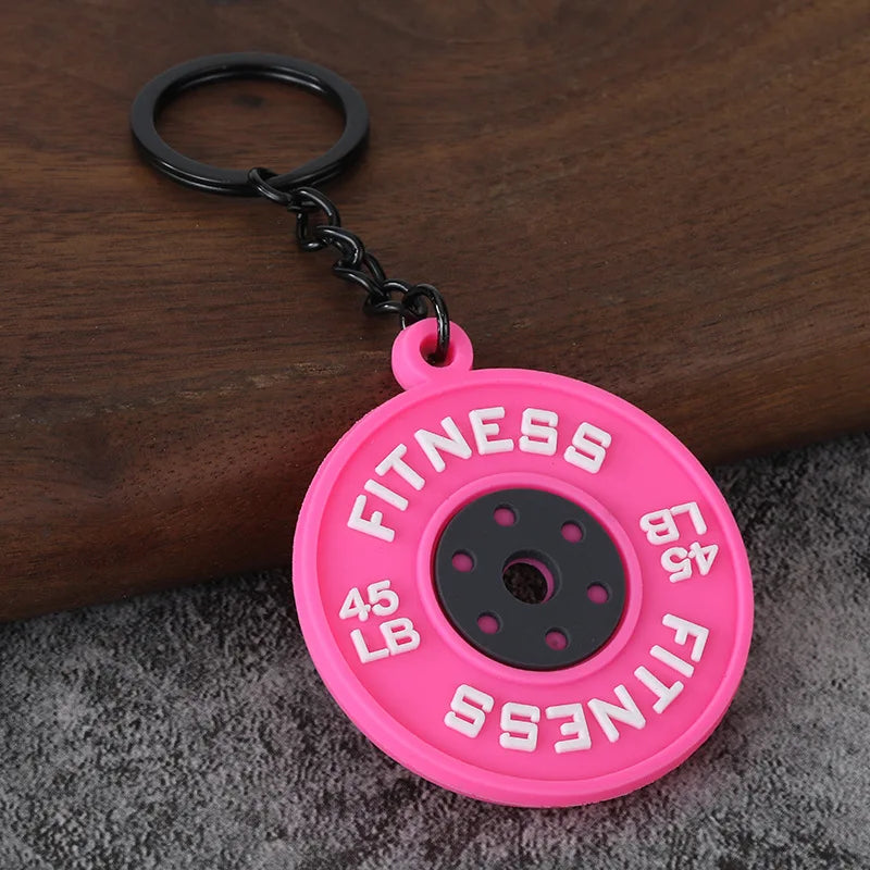 New Sports Key Chain Bag Pendant Combination Fitness Backpack Jewelry Men And Women Key Chain Accessories Pendant