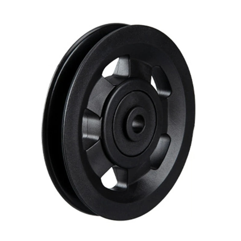 Nylon Bearing Pulley Wheel Round Fitness Pulley Wheel Bearing Replacement Gym Fitness Equipment Cable Machine Spare Part