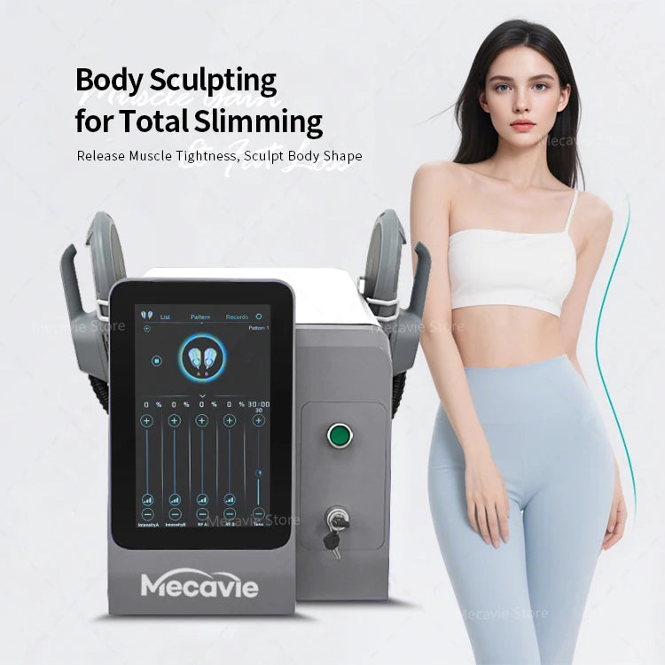 Professional-Grade MECAVIE 2026 EMSNova RF Body Shaping Tool 6500W Muscle Booster Newest EMS Equipment for Fitness And Health