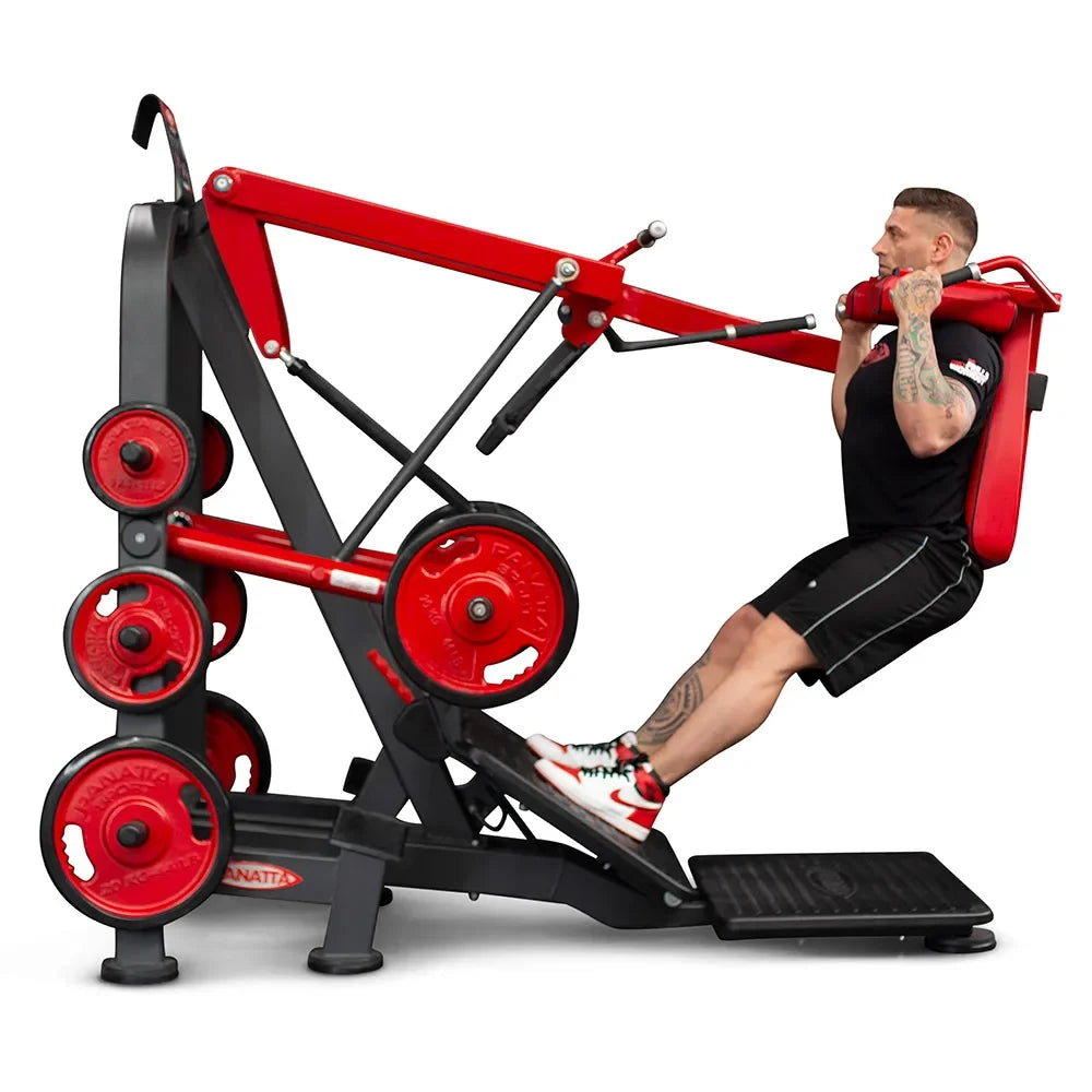 l # Fitness Gym Equipment Super Pendulum Hip Leg Muscle Trainer Total Leg Press Oblique Squat Plate Loaded Machine