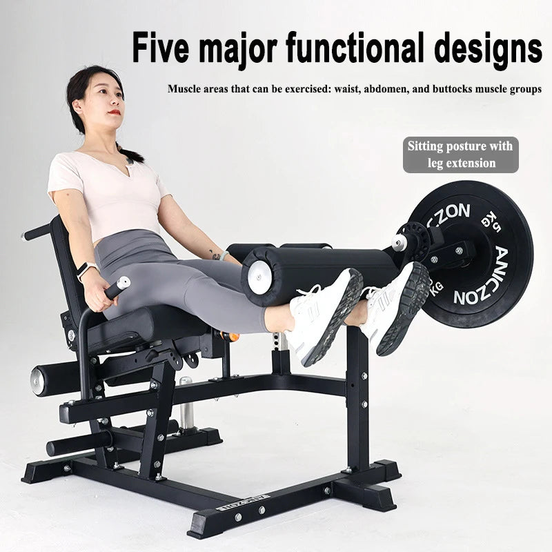 Sitting Posture Leg Flexion Extension Bending Lifting Lower Limb Trainer Multifunctional Biceps Strength Fitness Equipment