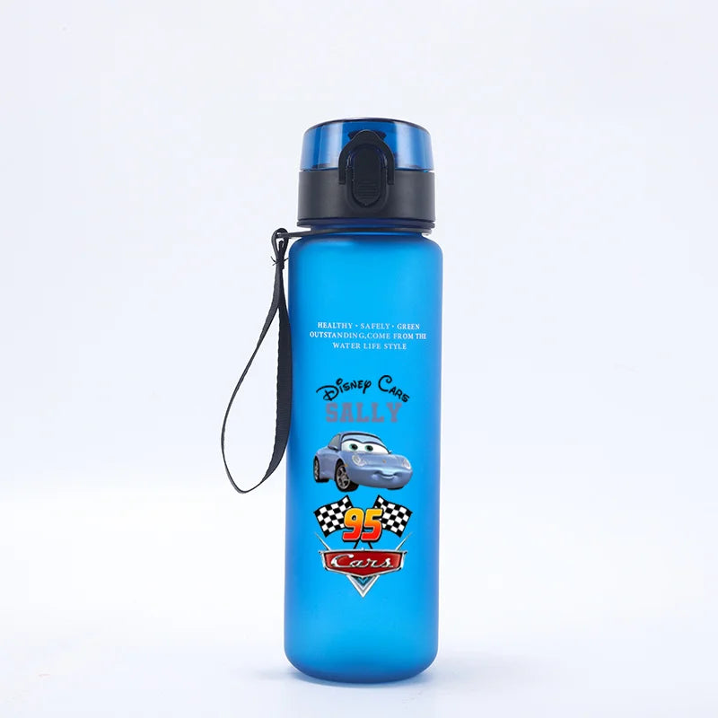 650ML Lightning McQueen Water Cup Boys Cartoon Anime Frosted Sport Water Bottle Adult Portable Outdoor Sport Fitness Jug Gift