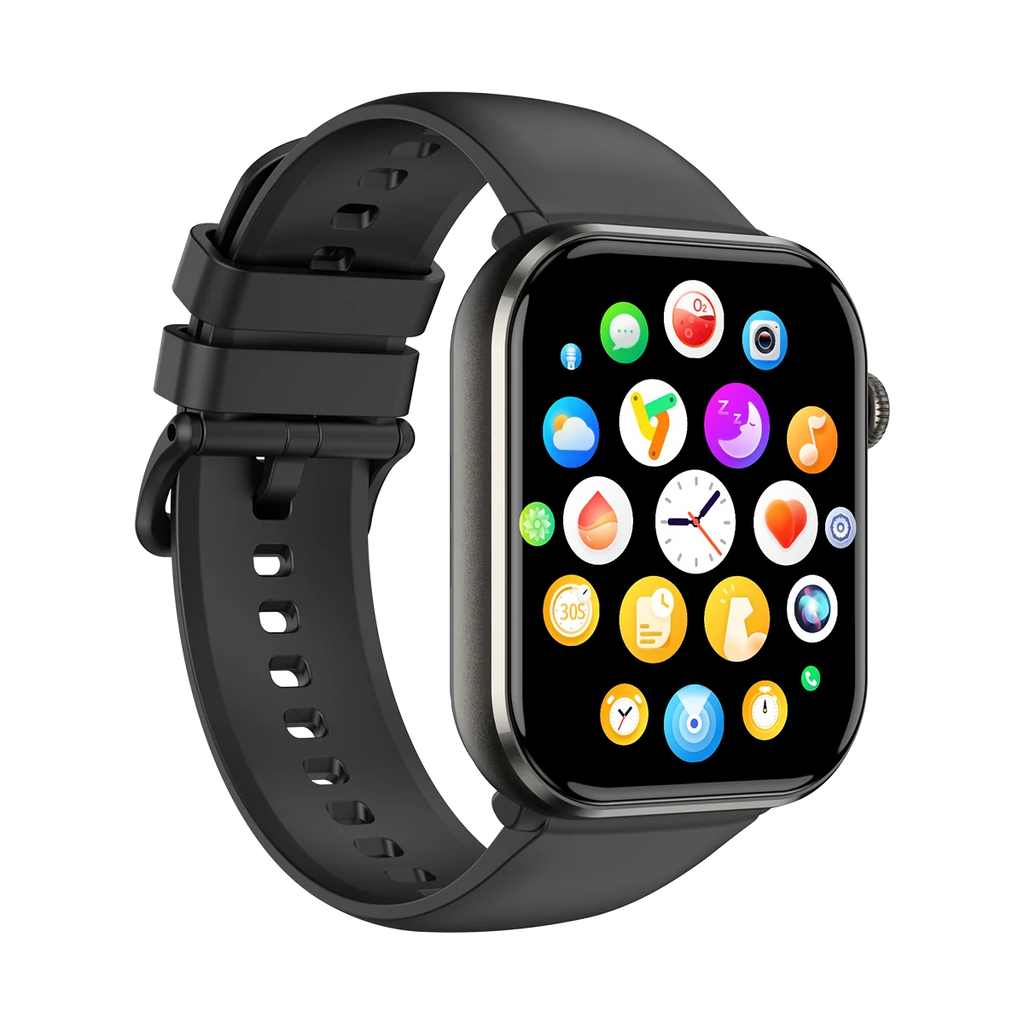 Blackview Smartwatch R60 Watch 1.96'' AMOLED Display 800mAh Bluetooth Phone Calls Health and Fitness Tracking