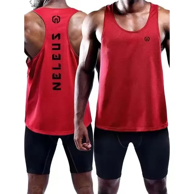 Adult Men Women Running Outdoor Shirts Tight Gym Tank Top Fitness Sleeveless T-shirts Sport Exercise Basketball Vest Clothes
