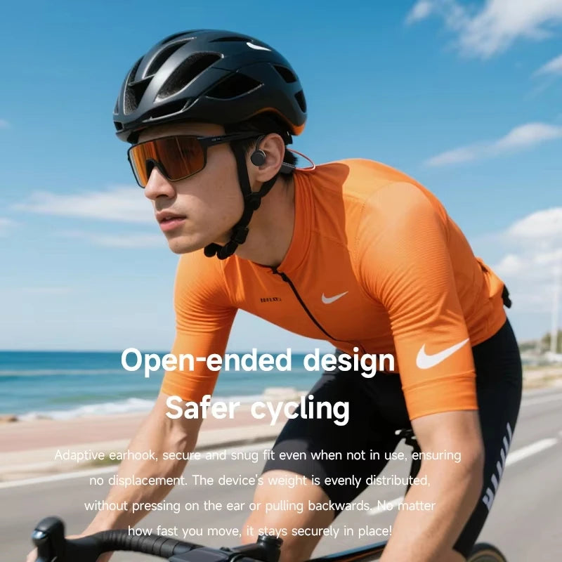 Lenovo Bone Conduction Headset Wireless Bluetooth 5.4 Waterproof Swimming Sports Headphone  With Mic Exercise Fitness 2026 NEW
