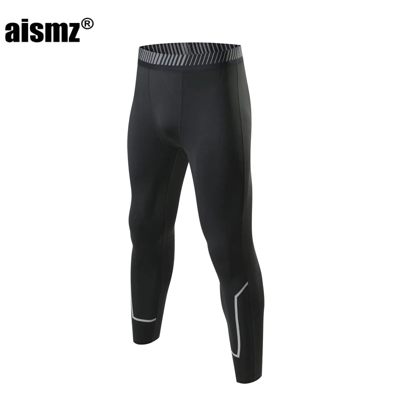 Aismz Winter Thermal Underwear Men & Boy MMA Tactics Fitness Leggings Compression Sportswear First layer Long Johns Man Clothing