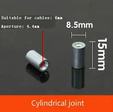 Steel Wire Rope Joints Anaerobic Exercise Metal Chain Bolt Piercing Joint, Gym Fitness Equipment, Accessories
