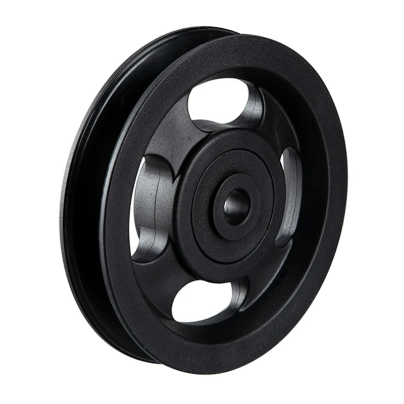 Nylon Bearing Pulley Wheel Round Fitness Pulley Wheel Bearing Replacement Gym Fitness Equipment Cable Machine Spare Part