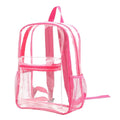 PVC Fashion Transparent Backpack Large Capacity Fitness Waterproof Shoulders Bag Casual Storage Visible Backpack Outdoor Sports
