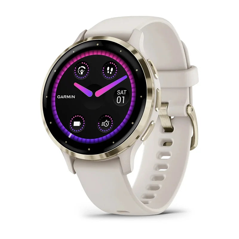 Garmin venu3s/3 running Professional sports watch for fitness running, HRV, swimming, and smartwatch