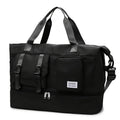 Large Capacity Carry on Travel Bag for Women, Weekender Overnight Duffel Bag with Shoe Compartment, Gym Bag with Wet Pocket