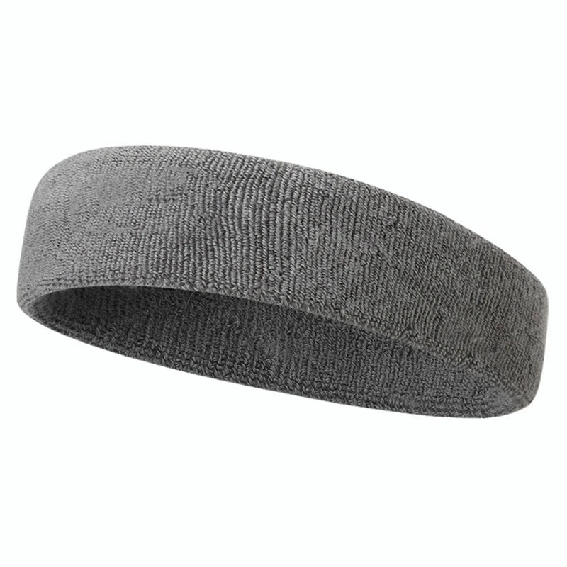 Cotton Elastic Sweatband Basketball Sports Headband Women Men Gym Fitness Sweat Hair Band Volleyball Tennis Running