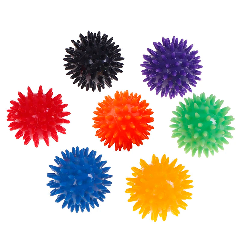 HOT SALE!Full Body Spiky Massage Hard Stress Ball 6cm For Fitness Sport Exercise Ball Hedgehog Sensory Training Grip the Ball