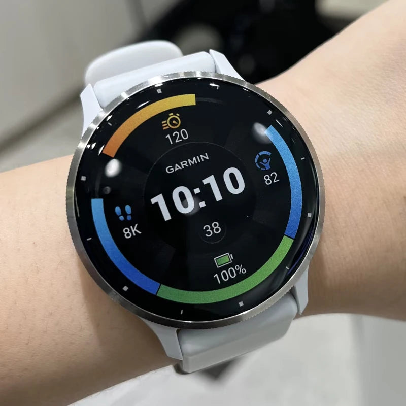 Garmin Venu 3 45mm Smartwatch 1.4 Inch AMOLED Touch Display running Fitness 30+ Sports GPS Music Advanced Health