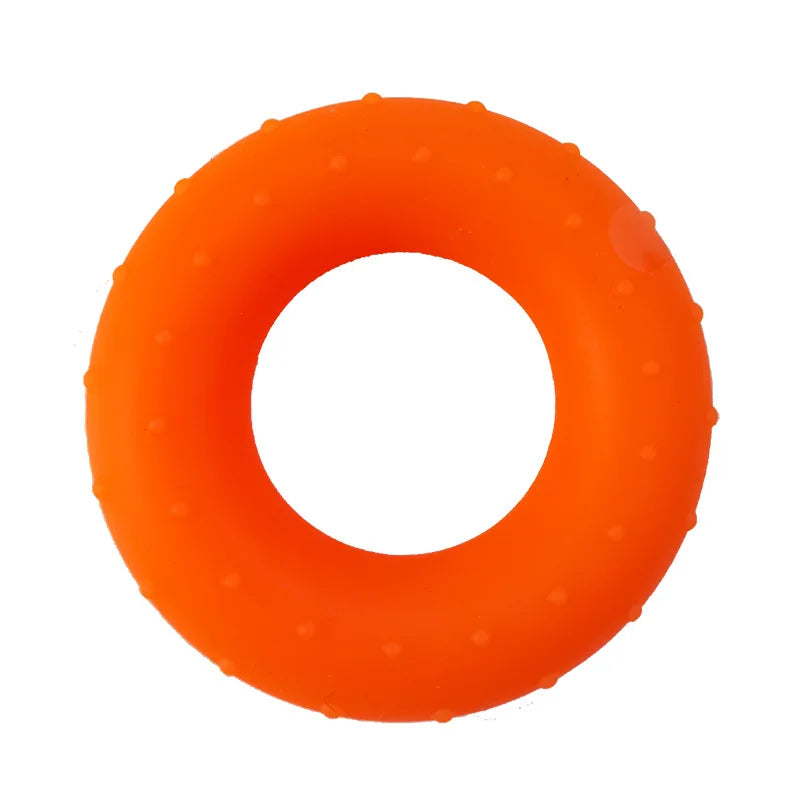 Silica Gel Hand Grip Ring Men Women Gym Fitness Finger Heavy Exerciser Ball Strength Muscle Recovery Gripper Trainer