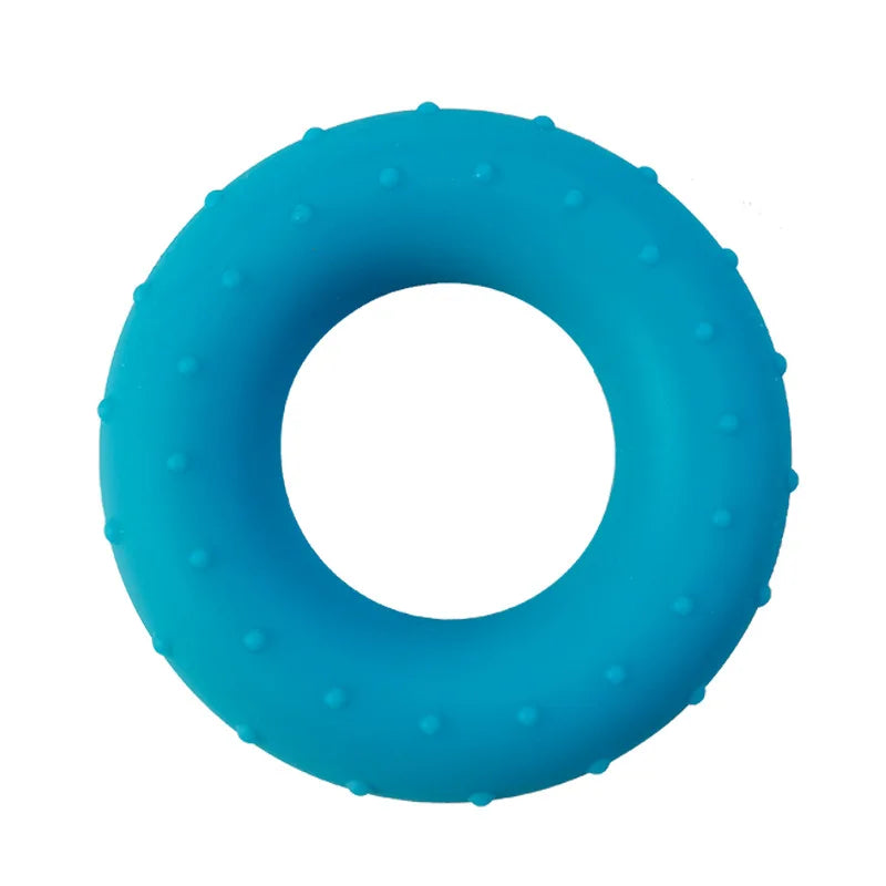 Silica Gel Hand Grip Ring Men Women Gym Fitness Finger Heavy Exerciser Ball Strength Muscle Recovery Gripper Trainer