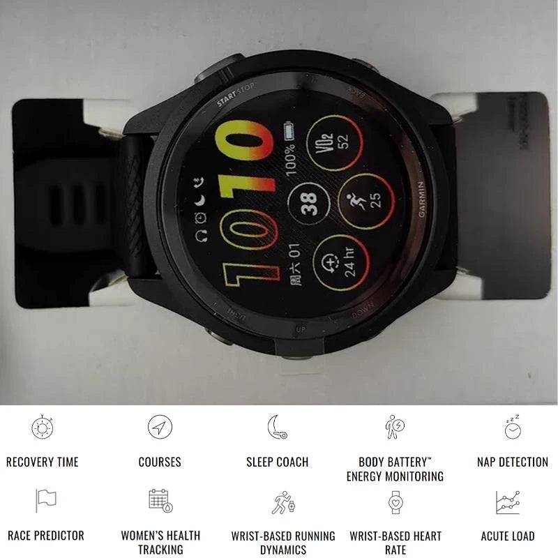 Garmin Forerunner 265 garmin Sports Watch Outdoor GPS Running Fitness Marathon Swimming Chinese Heart Rate Blood Oxygen smartwatch