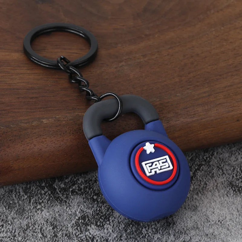 New Sports Key Chain Bag Pendant Combination Fitness Backpack Jewelry Men And Women Key Chain Accessories Pendant