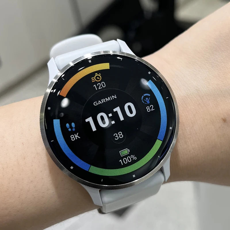 Garmin Venu 3 45mm Smartwatch 1.4 Inch AMOLED Touch Display running Fitness 30+ Sports GPS Music Advanced Health