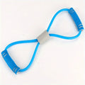 Premium Six-tube Pedal Tensioner Multi-functional Indoor Yoga Abdominal Strengthen Elastic Band Fitness Equipment Tension Rope