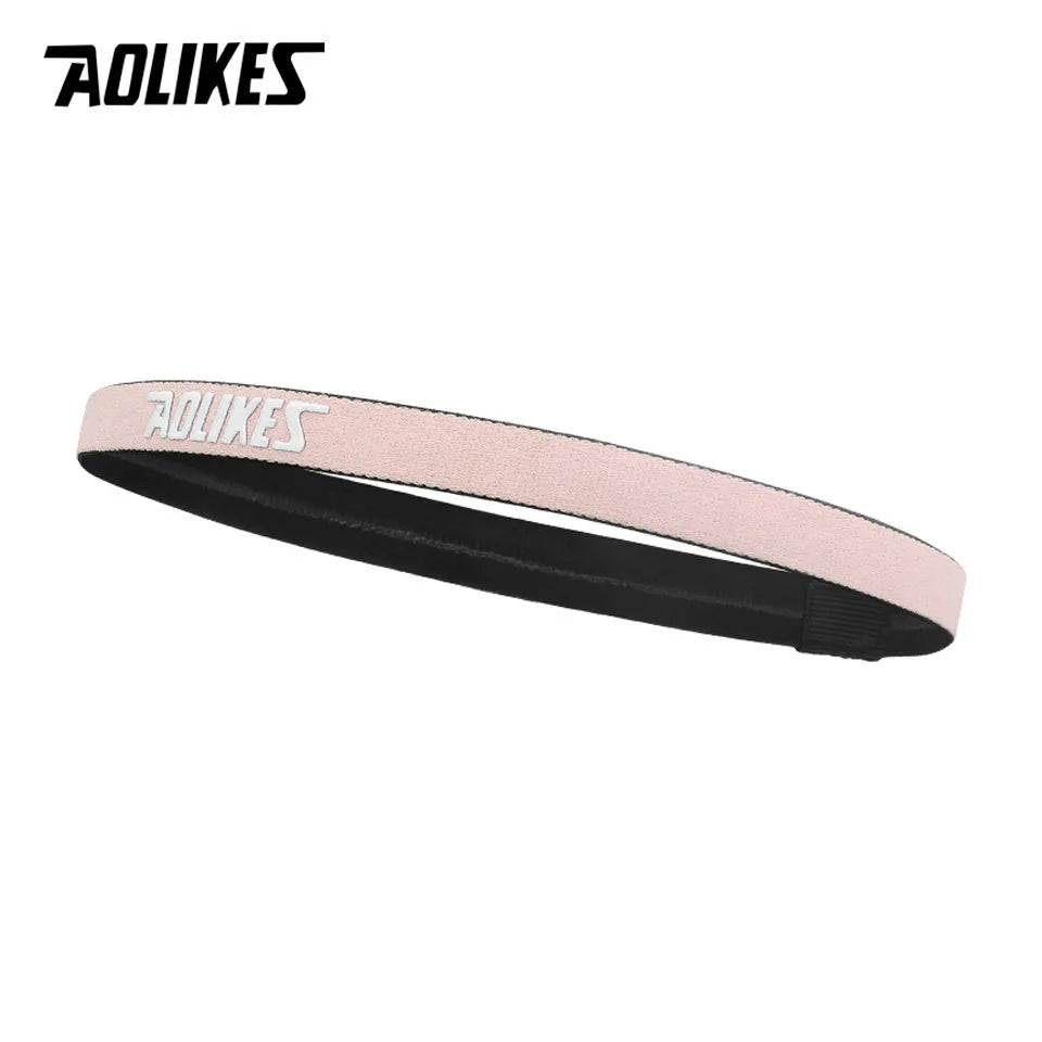 AOLIKES Non Slip Women Men Sweatband Sport Fitness Headband Tennis Badminton Basketball Running Headbands Hair Sweat Band