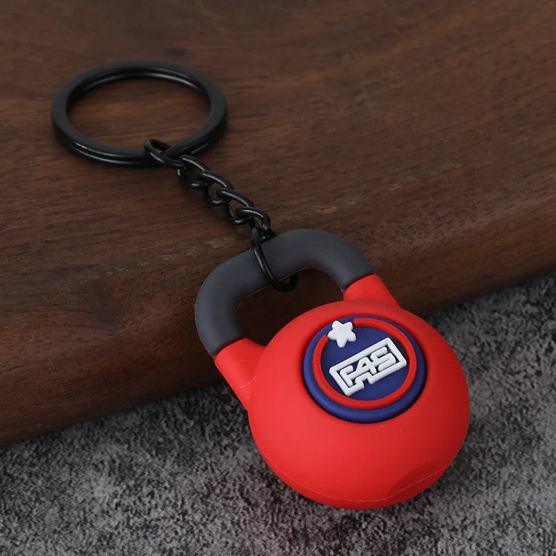 New Sports Key Chain Bag Pendant Combination Fitness Backpack Jewelry Men And Women Key Chain Accessories Pendant