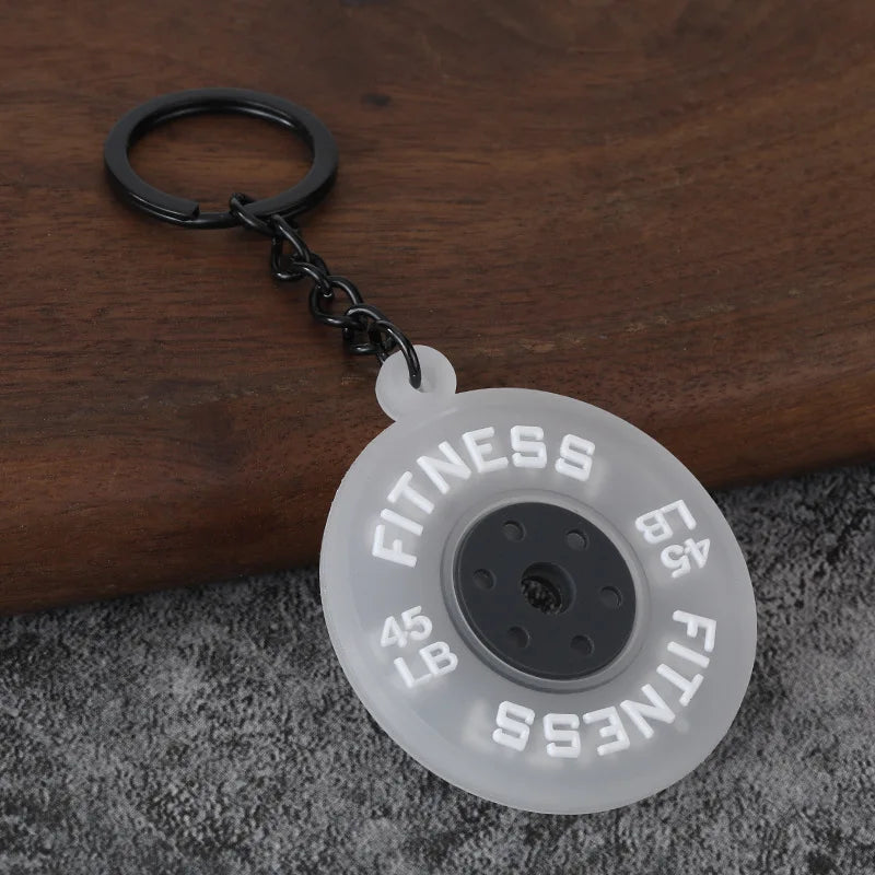 New Sports Key Chain Bag Pendant Combination Fitness Backpack Jewelry Men And Women Key Chain Accessories Pendant