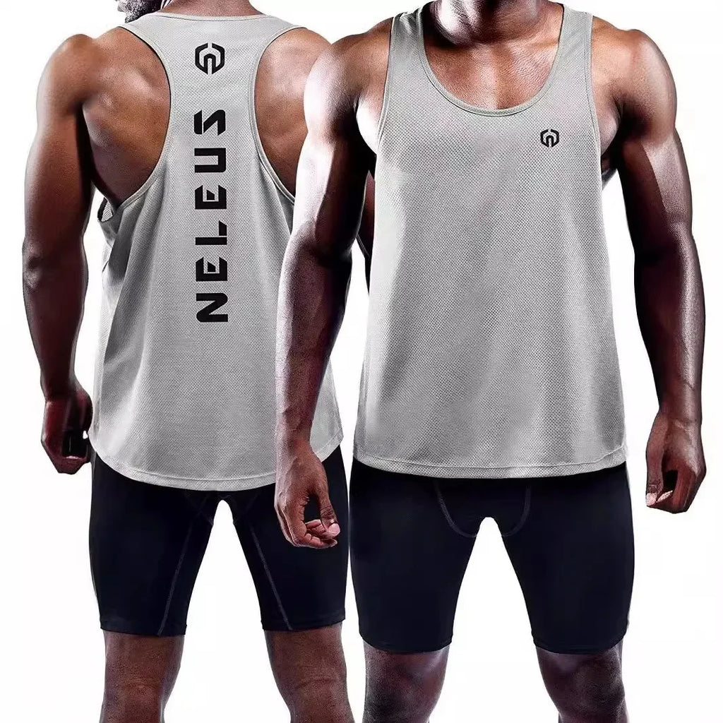 Adult Men Women Running Outdoor Shirts Tight Gym Tank Top Fitness Sleeveless T-shirts Sport Exercise Basketball Vest Clothes