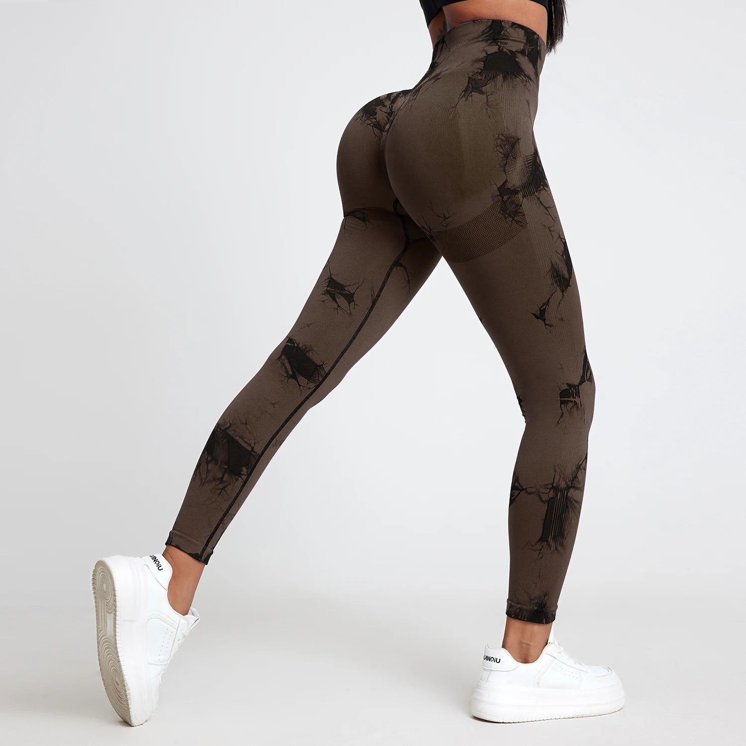 Tie Dye Yoga Pants Sport Leggings Women Seamless High Waist Push Up Woman Tights Fitness Workout Leggins Gym Clothing 2025 New