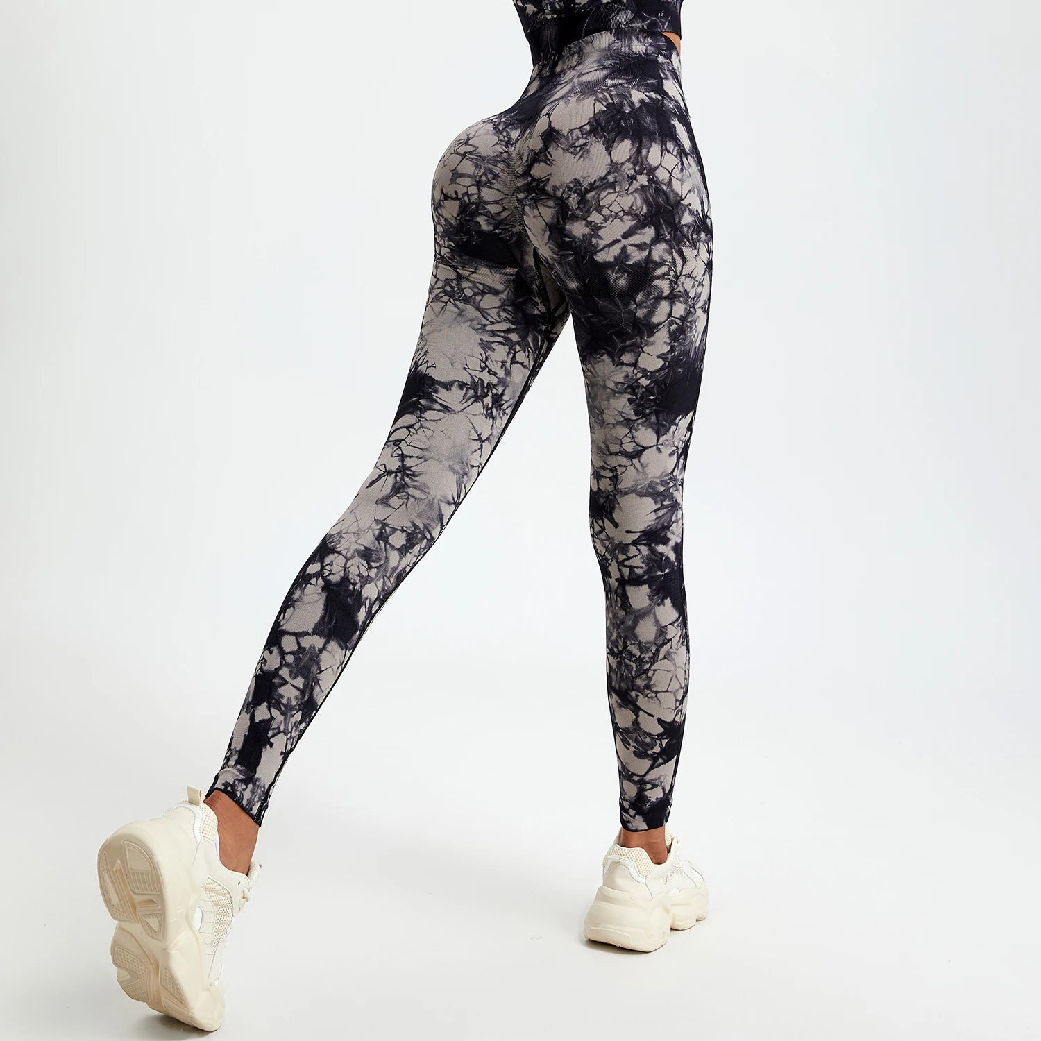 Tie Dye Yoga Pants Sport Leggings Women Seamless High Waist Push Up Woman Tights Fitness Workout Leggins Gym Clothing 2025 New